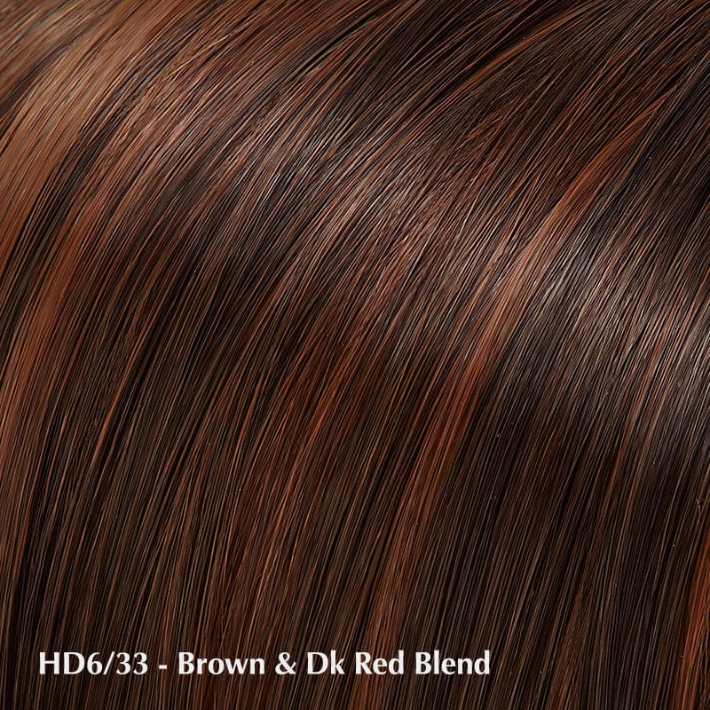 easiFringe (HD) by Jon Renau | Heat Friendly Synthetic Clip in Bangs (Mono Base) Jon Renau Hair Pieces