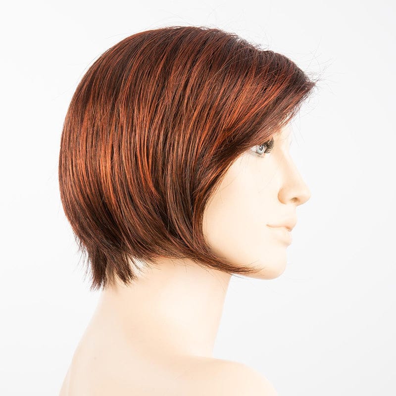 Echo Wig by Ellen Wille | Synthetic Lace Front Wig (Mono Part) Ellen Wille Synthetic Hot Chili Mix / Front: 4.25" |  Crown: 7" |  Sides: 4" |  Nape: 1.5" / Petite
