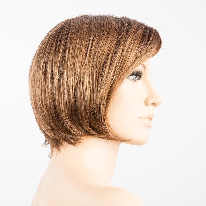 Echo Wig by Ellen Wille | Synthetic Lace Front Wig (Mono Part) Ellen Wille Synthetic Hot Mocca Rooted / Front: 4.25" |  Crown: 7" |  Sides: 4" |  Nape: 1.5" / Petite