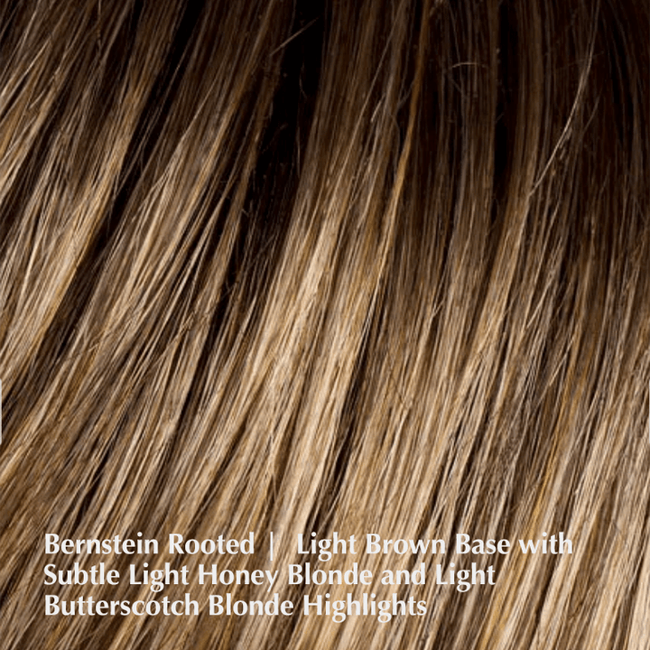 Effect Hair Topper by Ellen Wille | Synthetic Ellen Wille Hair Toppers Bernstein Rooted / 7" - 11.5" / Base Size:  7” x 6.5”