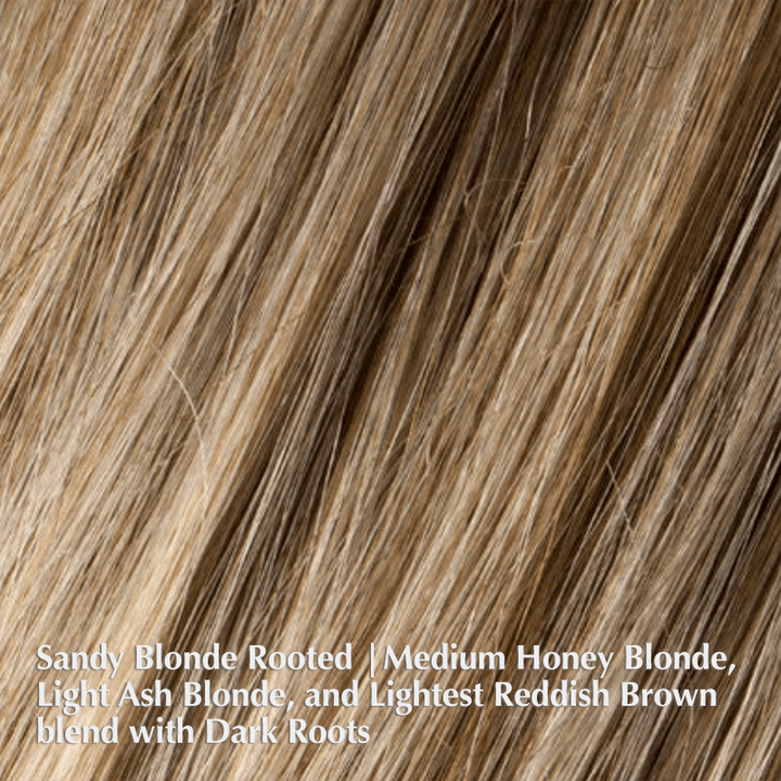 Effect Hair Topper by Ellen Wille | Synthetic Ellen Wille Hair Toppers Sandy Blonde Rooted / 7" - 11.5" / Base Size:  7” x 6.5”