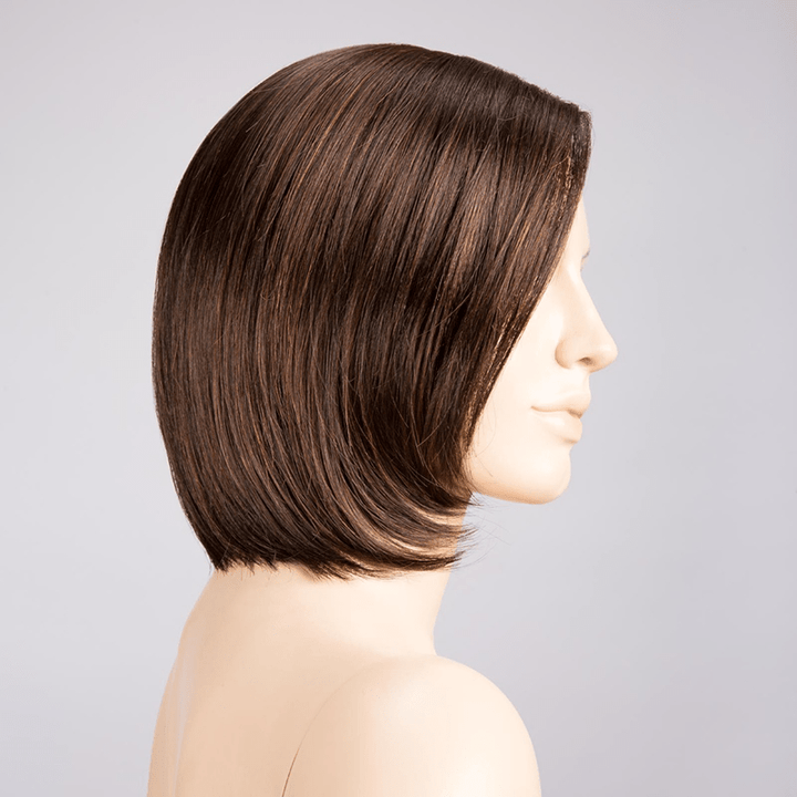 Elite Wig by Ellen Wille | Synthetic Lace Front Wig (Mono Part) Ellen Wille Synthetic Dark Chocolate Mix / Front: 7" | Crown: 9.5" | Sides: 7.5" | Nape: 3" / Petite