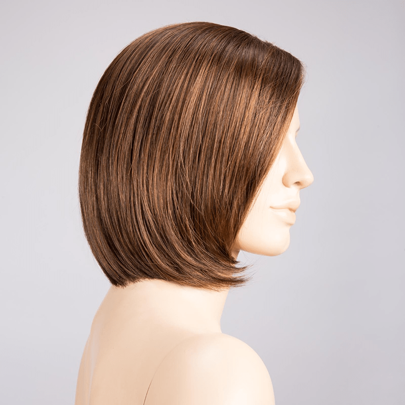 Elite Wig by Ellen Wille | Synthetic Lace Front Wig (Mono Part) Ellen Wille Synthetic Hot Chocolate Mix / Front: 7" | Crown: 9.5" | Sides: 7.5" | Nape: 3" / Petite