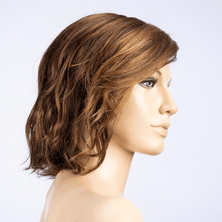 Esprit Wig by Ellen Wille | Synthetic Lace Front Wig (Mono Part) Ellen Wille Synthetic Chocolate Lighted / Front: 7.5" | Crown: 10" | Sides: 7.25" | Nape: 7.25" / Petite
