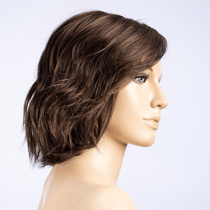Esprit Wig by Ellen Wille | Synthetic Lace Front Wig (Mono Part) Ellen Wille Synthetic Dark Chocolate Rooted / Front: 7.5" | Crown: 10" | Sides: 7.25" | Nape: 7.25" / Petite