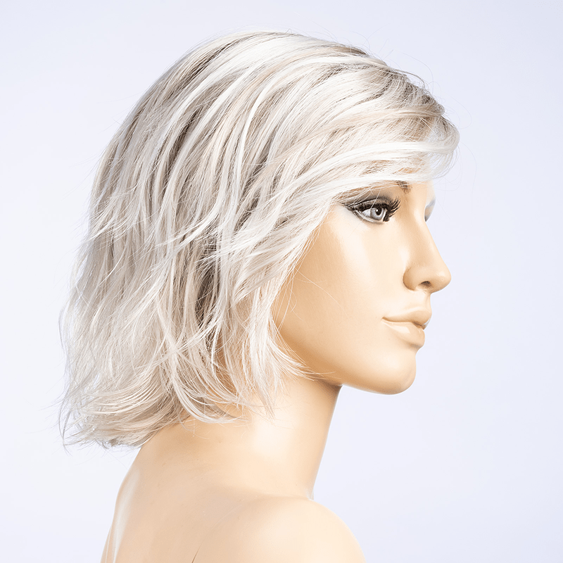 Esprit Wig by Ellen Wille | Synthetic Lace Front Wig (Mono Part) Ellen Wille Synthetic Silver Blonde Rooted / Front: 7.5" | Crown: 10" | Sides: 7.25" | Nape: 7.25" / Petite
