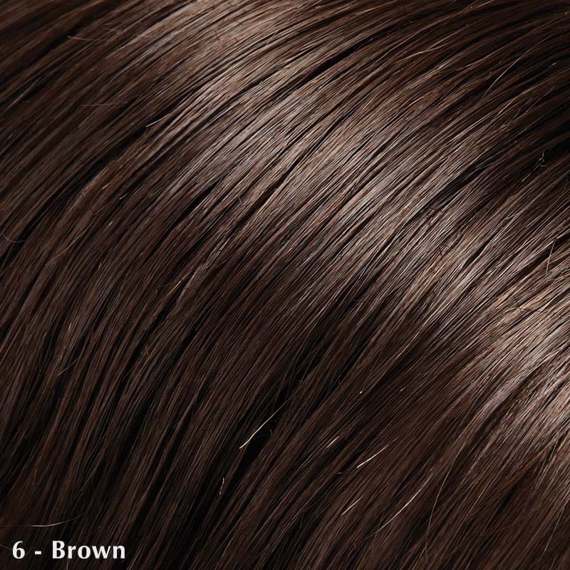 Evan Wig by Jon Renau | Synthetic Lace Front Wig (Mono Crown) Jon Renau Synthetic 6 Fudgesicle / Bang: 5" | Crown 5.25" | Sides: 2" | Nape: 1.75" / Average