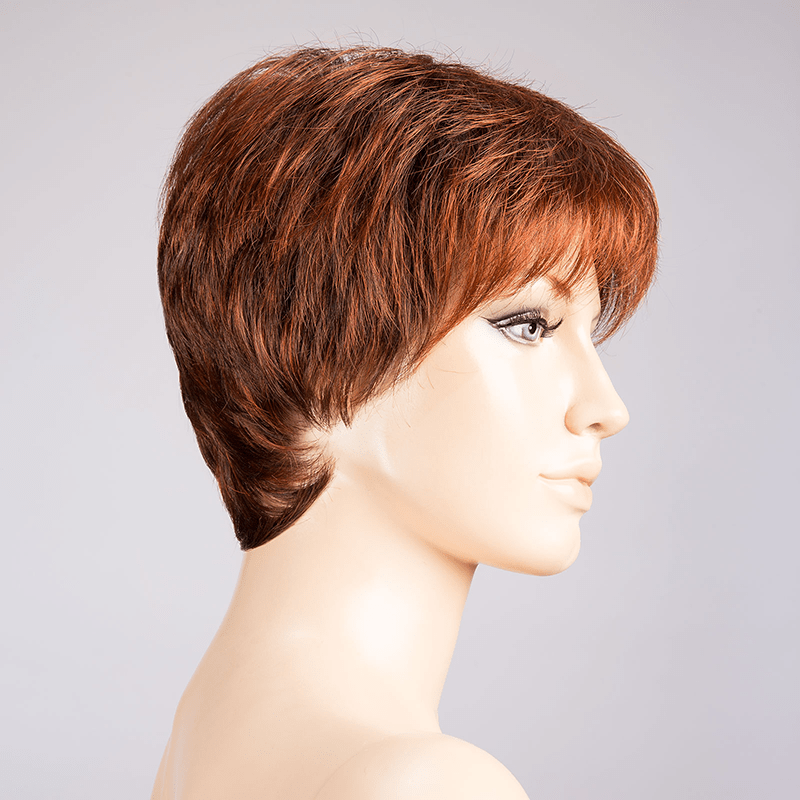 Fair Mono Wig by Ellen Wille | Synthetic Lace Front Wig (Mono Top) Ellen Wille Synthetic Auburn Rooted / Front: 3.5" | Crown: 3" | Sides: 3.5" | Nape: 2.5" / Petite