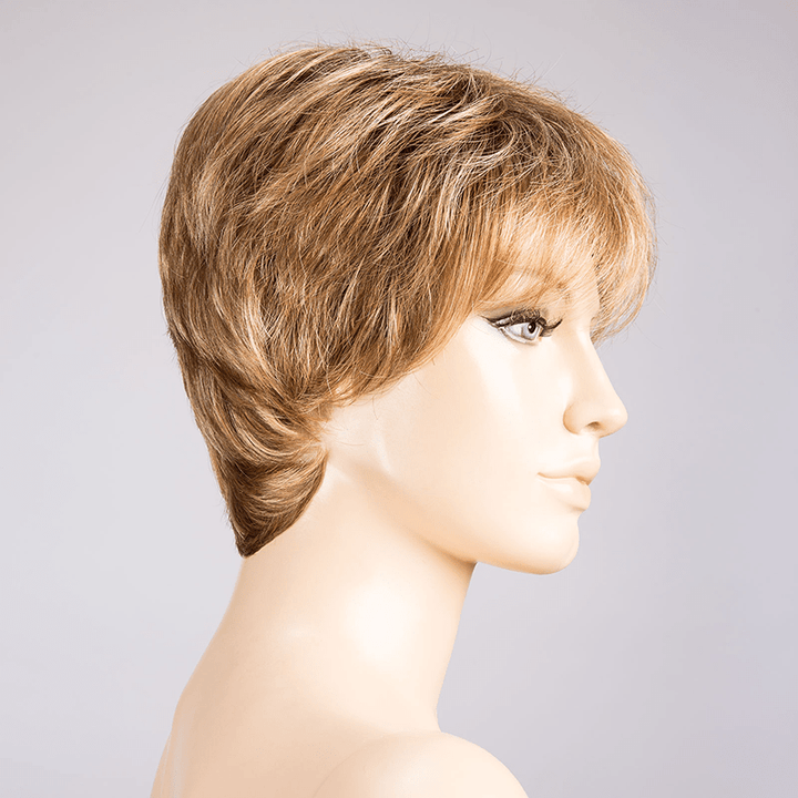 Fair Mono Wig by Ellen Wille | Synthetic Lace Front Wig (Mono Top) Ellen Wille Synthetic Tobacco Rooted / Front: 3.5" | Crown: 3" | Sides: 3.5" | Nape: 2.5" / Petite
