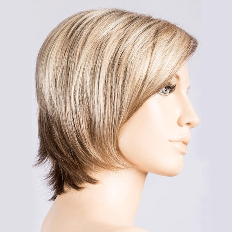 Fame by Ellen Wille | Synthetic Wig | Extended Lace Front (Mono Part) Ellen Wille Synthetic Sand Multi Rooted | / Front: 4" | Crown: 6" | Sides: 4" | Nape: 3.5" / Petite / Average