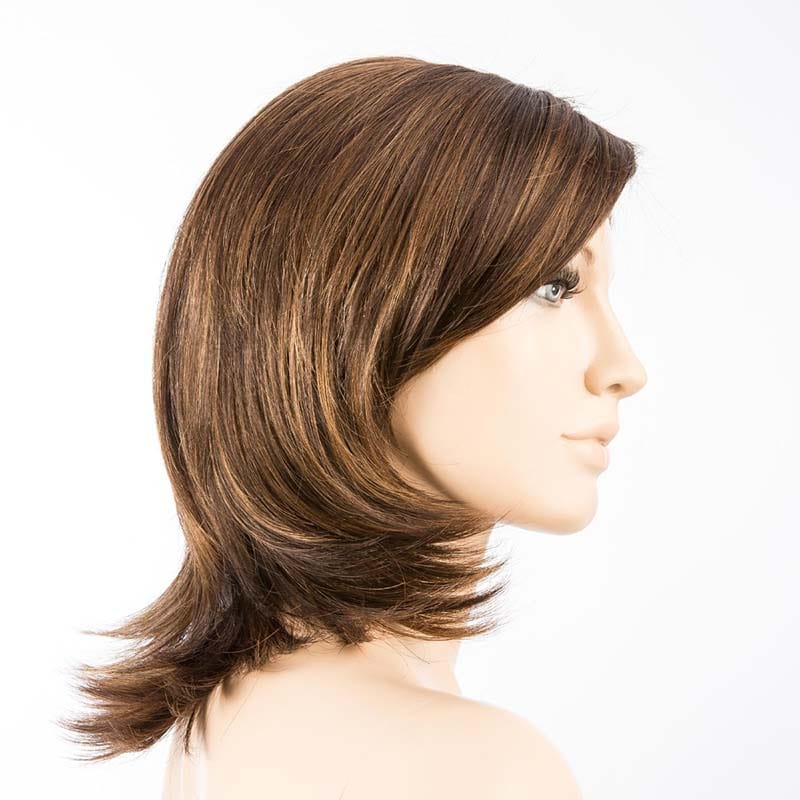 Ferrara Wig by Ellen Wille | Synthetic Lace Front Wig (Mono Part) Ellen Wille Synthetic Chocolate Mix / Front: 5.5" | Crown: 8" | Sides: 8" | Nape: 8" / Petite / Average