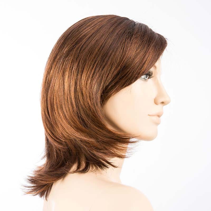 Ferrara Wig by Ellen Wille | Synthetic Lace Front Wig (Mono Part) Ellen Wille Synthetic Red Vino Shaded / Front: 5.5" | Crown: 8" | Sides: 8" | Nape: 8" / Petite / Average