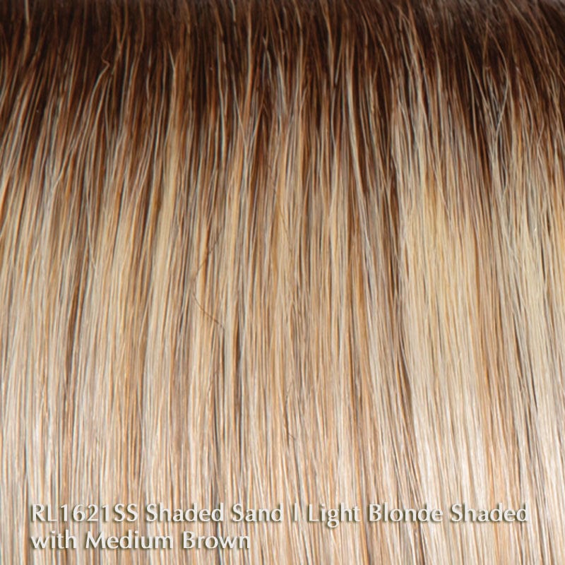 Fierce & Focused Wig by Raquel Welch | Heat Friendly Synthetic Raquel Welch Synthetic RL1621SS Sand / Bang 3.5" | Crown 3" | Nape 3" | Side 3.5" | Back 3" / Average
