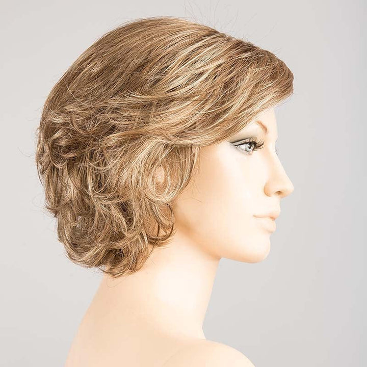 Flair Mono Wig by Ellen Wille | Synthetic Lace Front Wig (Mono Top) Ellen Wille Synthetic Dark Sand Mix / Front: 4" |  Crown: 5.5" |  Sides: 4" |  Nape: 3" / Petite