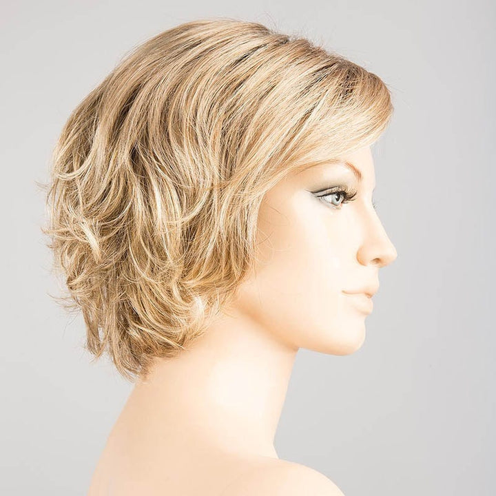 Flair Mono Wig by Ellen Wille | Synthetic Lace Front Wig (Mono Top) Ellen Wille Synthetic Sandy Blonde Rooted / Front: 4" |  Crown: 5.5" |  Sides: 4" |  Nape: 3" / Petite