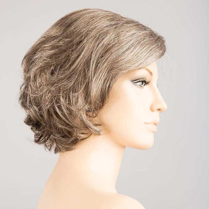 Flair Mono Wig by Ellen Wille | Synthetic Lace Front Wig (Mono Top) Ellen Wille Synthetic Smoke Mix / Front: 4" |  Crown: 5.5" |  Sides: 4" |  Nape: 3" / Petite
