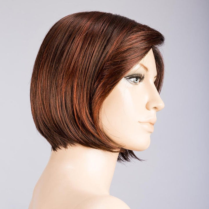 Fresh Wig by Ellen Wille | Synthetic Wig (Mono Part) Ellen Wille Synthetic Dark Auburn Rooted / Front: 3.5" | Crown: 6.5" | Sides: 6.5" | Nape: 1.25" / Petite