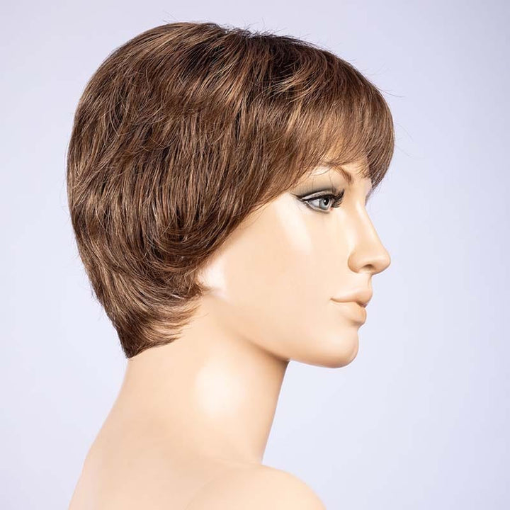 Gala Wig by Ellen Wille | Synthetic Lace Front Wig (Mono Top) Ellen Wille Synthetic Nougat Rooted / Front: 3.25" | Crown: 3.75" | Sides: 3" | Nape: 2.5" / Petite / Average