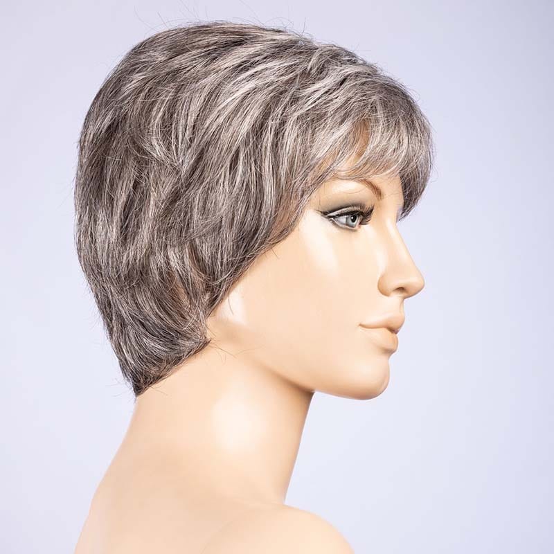 Gala Wig by Ellen Wille | Synthetic Lace Front Wig (Mono Top) Ellen Wille Synthetic Salt/Pepper Mix / Front: 3.25" | Crown: 3.75" | Sides: 3" | Nape: 2.5" / Petite / Average