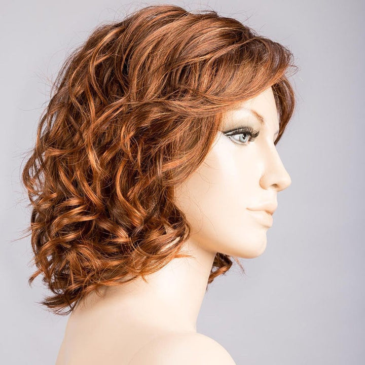 Girl Mono Wig by Ellen Wille | Synthetic Lace Front Wig (Mono Part) Ellen Wille Synthetic Safran Red Rooted / Front: 6.5" |  Crown: 7.5" |  Sides: 9" |  Nape: 5" / Petite / Average