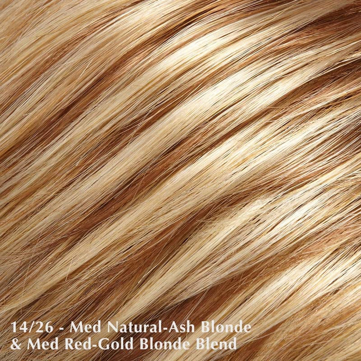 Gisele Wig by Jon Renau | Synthetic Lace Front Wig (Mono Top) Jon Renau Synthetic 14/26 New York Cheesecake / Bang: 7" | Crown 12.75" | Sides: 11.5" | Nape: 13" / Average