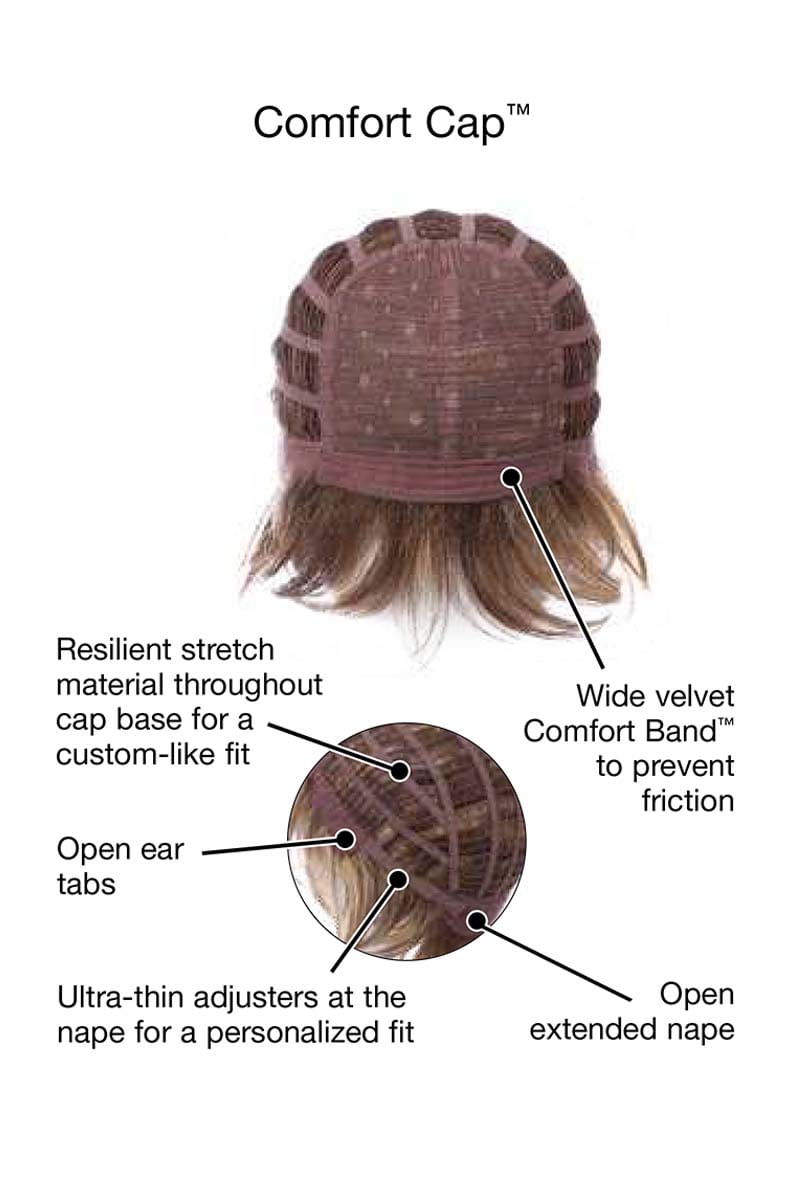 Gratitude Wig by Gabor | Heat Friendly Synthetic Wig (Basic Cap) Gabor Heat Friendly Synthetic