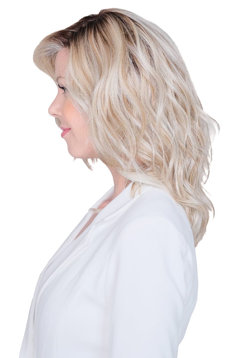 Hand-Tied Dalgona 16 Wig By Belle Tress | Synthetic Heat Friendly Wig | 100% Hand Tied Lace Front Belle Tress Heat Friendly Synthetic