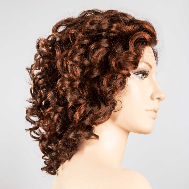Jamila Plus Wig by Ellen Wille | Synthetic Lace Front Wig (Basic Cap) Ellen Wille Synthetic Auburn Rooted / Front: 4”-7” |  Crown: 3”-8” |  Sides: 6”-10” |  Nape: 3.5”-9" / Petite