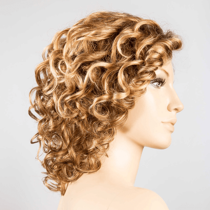 Jamila Plus Wig by Ellen Wille | Synthetic Lace Front Wig (Basic Cap) Ellen Wille Synthetic Ginger Rooted / Front: 4”-7” |  Crown: 3”-8” |  Sides: 6”-10” |  Nape: 3.5”-9" / Petite