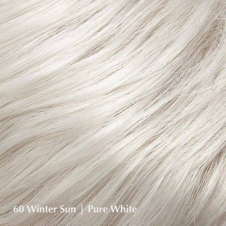 Jazz Mono by Jon Renau | Synthetic Wig (Mono Top) Jon Renau Synthetic 60 Winter Sun / Front: 4.5" | Crown: 5" | Sides: 3.75" | Nape: 2.75" / Average