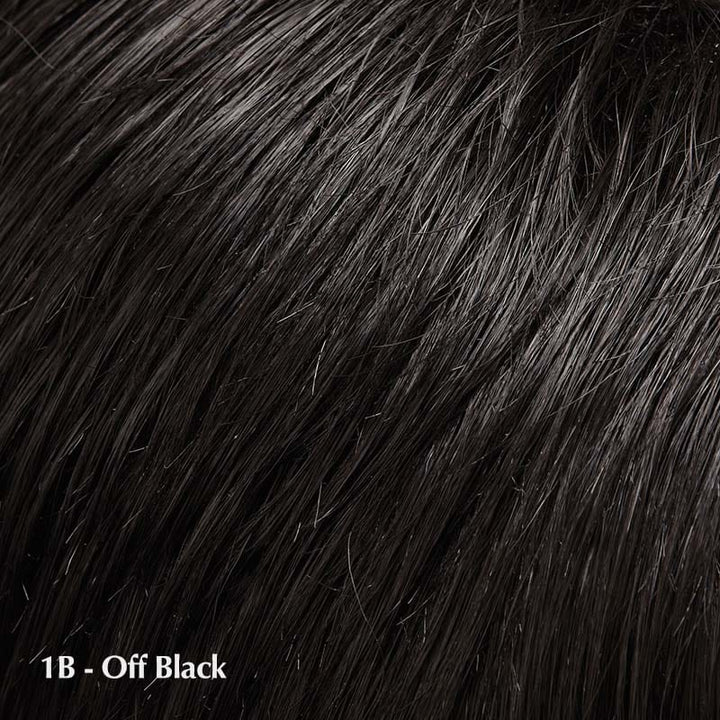Julianne Lite Petite by Jon Renau | Synthetic Extended Lace Front Wig (Mono Top) Jon Renau Synthetic 1B Hot Fudge / Bang: 10" | Crown: 11.5" | Side: 10.75" | Nape: 6" / Petite