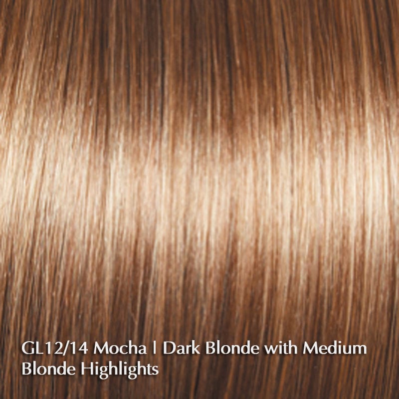 Lets Lambada Wig by Gabor | Synthetic Wig (Basic Cap) Gabor Synthetic GL 12-14 Mocha / Front: 5.75" | Side: 2.5" | Back: 3.5" | Crown: 5" | Nape: 1.75" / Average