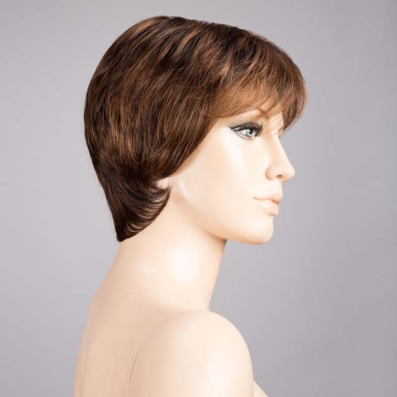 Love Comfort Wig by Ellen Wille | Synthetic Lace Front Wig Ellen Wille Synthetic Hot Chocolate Mix / Front: 3.5" |  Crown: 4” |  Sides: 2” |  Nape: 2” / Petite
