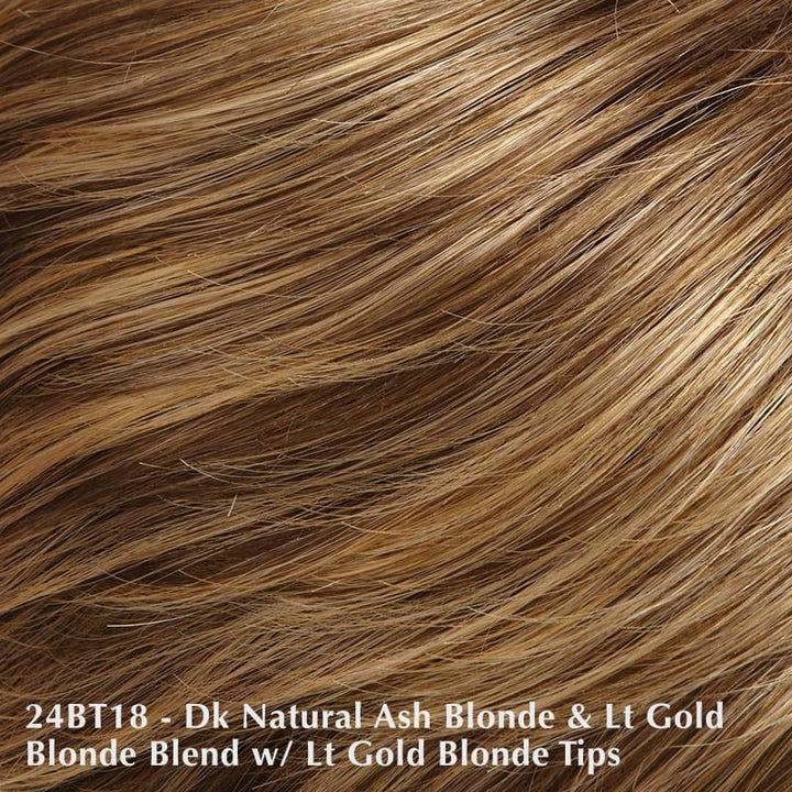 Miranda Lite by Jon Renau | Synthetic Lace Front Wig  (Mono Top) Jon Renau Synthetic 24BT18 Eclair / Bang 10" | Crown 12.5" | Side 10" | Nape 12" / Average