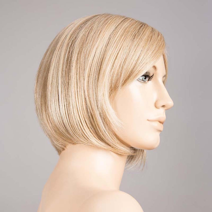 Mood Wig by Ellen Wille | Human Hair/ Synthetic Blend Lace Front Wig Ellen Wille Heat Friendly | Human Hair Blend Champagne Rooted / Front: 5.5" |  Crown: 8" |  Sides: 6.5" |  Nape: 2" / Petite