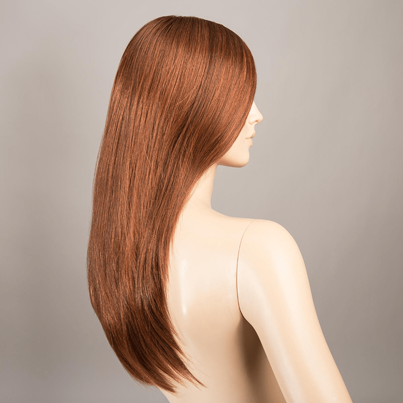Obsession Wig by Ellen Wille | Remy Human Hair Lace Front Wig (Hand-Tied) Ellen Wille Remy Human Hair Cinnamon Rooted / Front: 17" | Crown: 16" | Sides: 16" | Nape: 16" / Petite