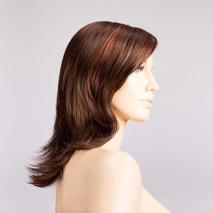 Ocean Wig by Ellen Wille | Synthetic Wig (Mono Part) Ellen Wille Synthetic Auburn Rooted / Front: 5" |  Crown: 8" |  Sides: 8.5" |  Nape: 9" / Petite / Average