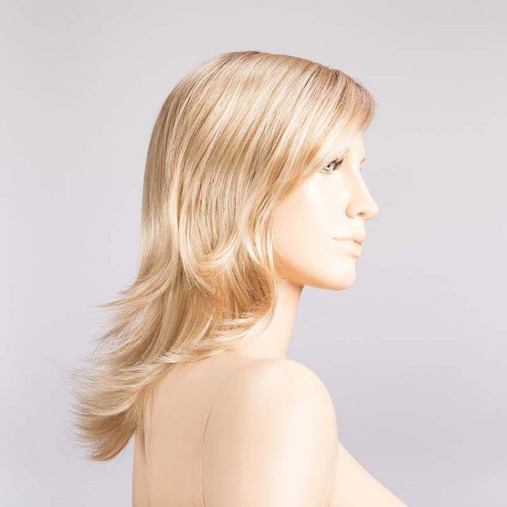 Ocean Wig by Ellen Wille | Synthetic Wig (Mono Part) Ellen Wille Synthetic Sandy Blonde Rooted / Front: 5" |  Crown: 8" |  Sides: 8.5" |  Nape: 9" / Petite / Average