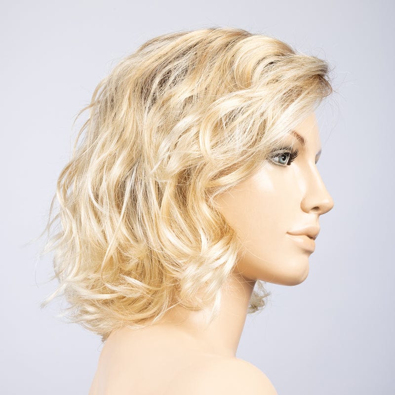 Onda Wig by Ellen Wille | Synthetic Lace Front Wig (Mono Part) Ellen Wille Synthetic Cream Blonde Shaded / Front: 6.5" | Crown: 9" | Sides: 8.75" | Nape: 5.5" / Petite / Average