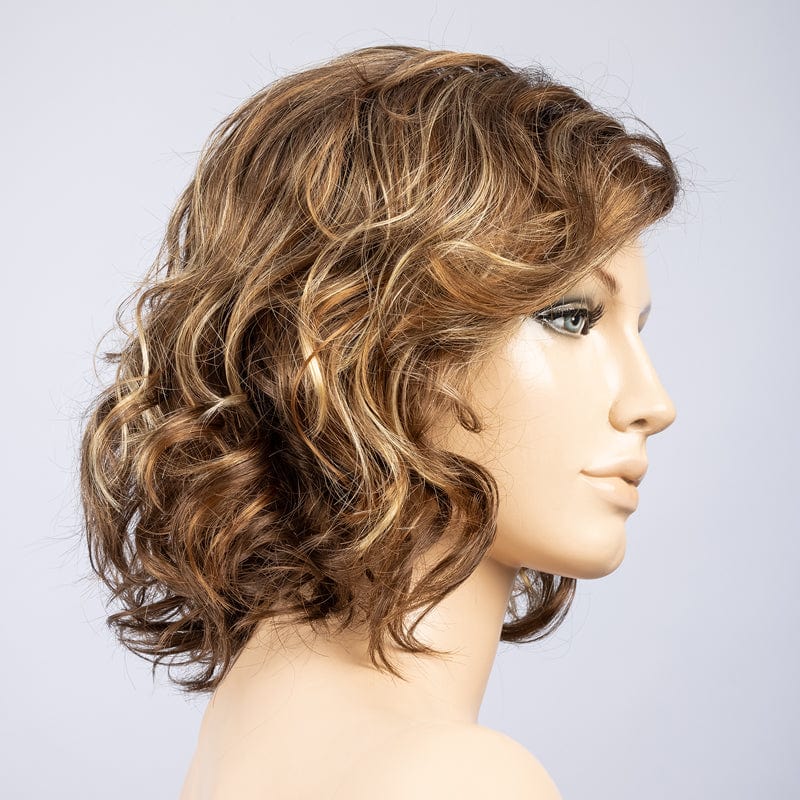 Onda Wig by Ellen Wille | Synthetic Lace Front Wig (Mono Part) Ellen Wille Synthetic Nut Multi Shaded / Front: 6.5" | Crown: 9" | Sides: 8.75" | Nape: 5.5" / Petite / Average
