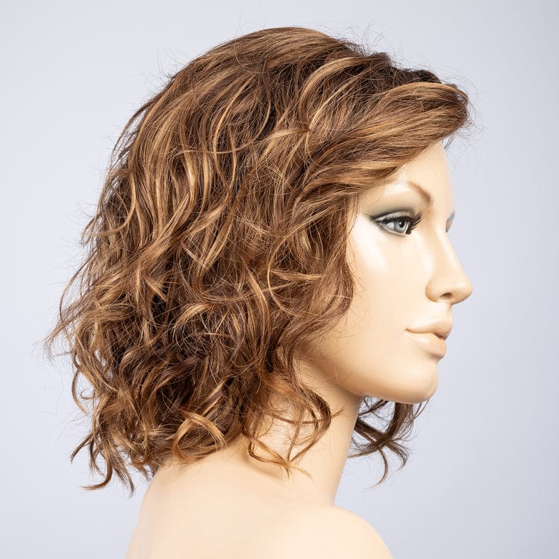 Onda Wig by Ellen Wille | Synthetic Lace Front Wig (Mono Part) Ellen Wille Synthetic Toffee Brown Shaded / Front: 6.5" | Crown: 9" | Sides: 8.75" | Nape: 5.5" / Petite / Average