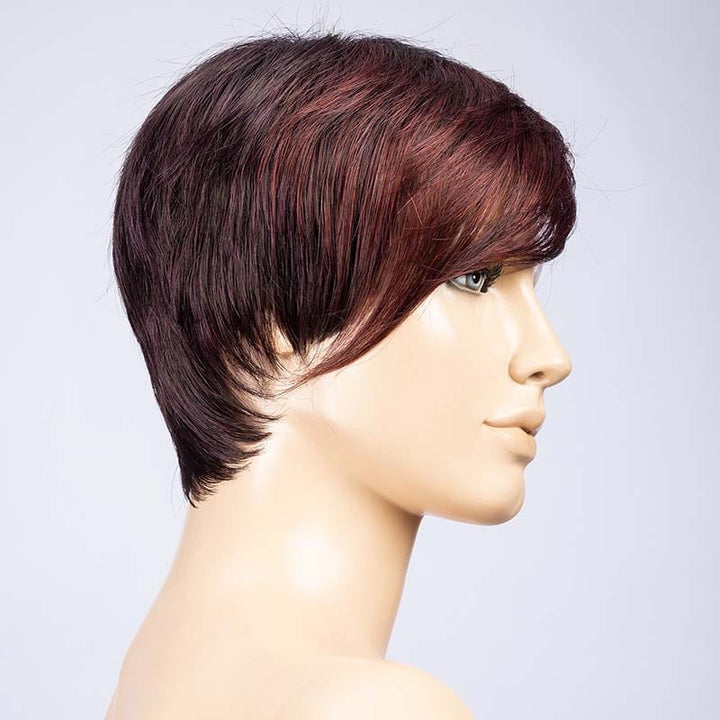 Point Wig by Ellen Wille | Synthetic Wig (Mono Crown) Ellen Wille Synthetic Hot Auburgine Mix / Front: 4.5" |  Crown: 4" |  Sides: 3" |  Nape: 2.5" / Petite / Average