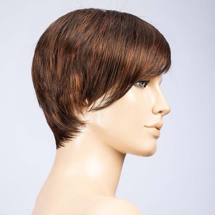 Point Wig by Ellen Wille | Synthetic Wig (Mono Crown) Ellen Wille Synthetic Hot Chocolate Mix / Front: 4.5" |  Crown: 4" |  Sides: 3" |  Nape: 2.5" / Petite / Average