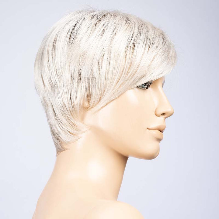 Point Wig by Ellen Wille | Synthetic Wig (Mono Crown) Ellen Wille Synthetic Platinum Blonde Rooted / Front: 4.5" |  Crown: 4" |  Sides: 3" |  Nape: 2.5" / Petite / Average