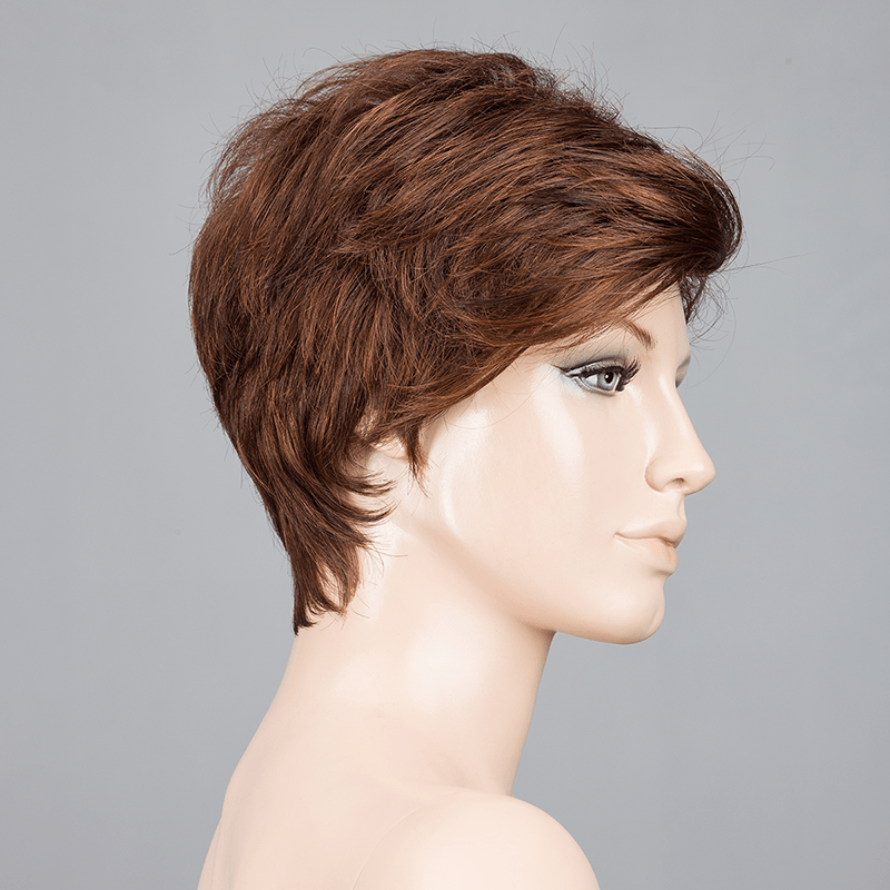 Ring Wig by Ellen Wille | Mono Crown Ellen Wille Synthetic Auburn Mix / Front: 4.25" | Crown: 3.25" | Sides: 2.5" | Nape: 2" / Petite / Average