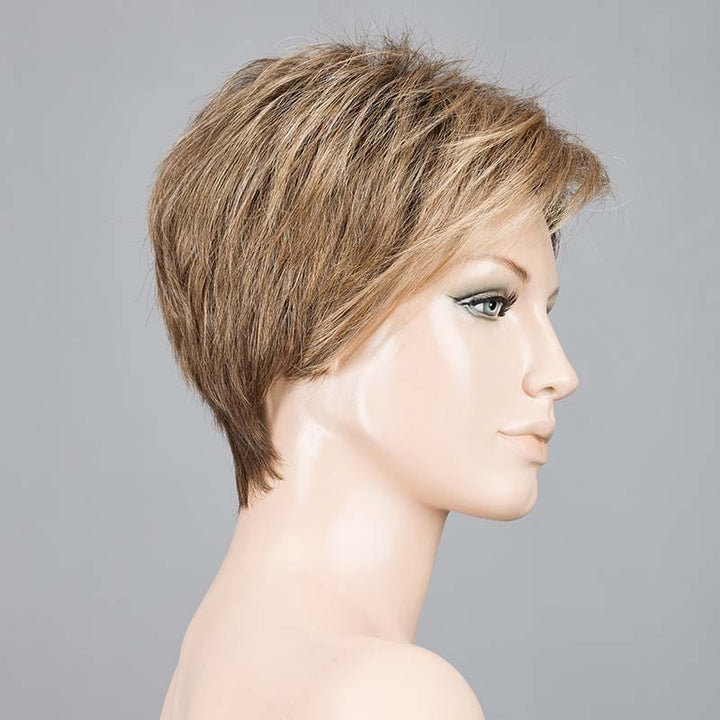 Ring Wig by Ellen Wille | Mono Crown Ellen Wille Synthetic Bernstein Rooted / Front: 4.25" | Crown: 3.25" | Sides: 2.5" | Nape: 2" / Petite / Average
