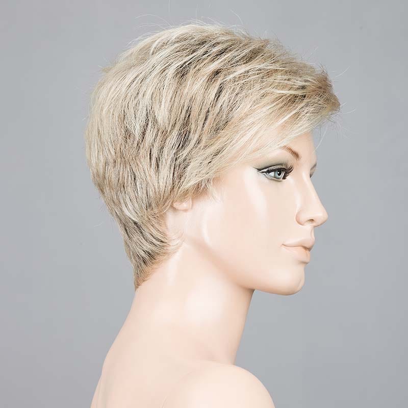 Ring Wig by Ellen Wille | Mono Crown Ellen Wille Synthetic Champagne Rooted / Front: 4.25" | Crown: 3.25" | Sides: 2.5" | Nape: 2" / Petite / Average