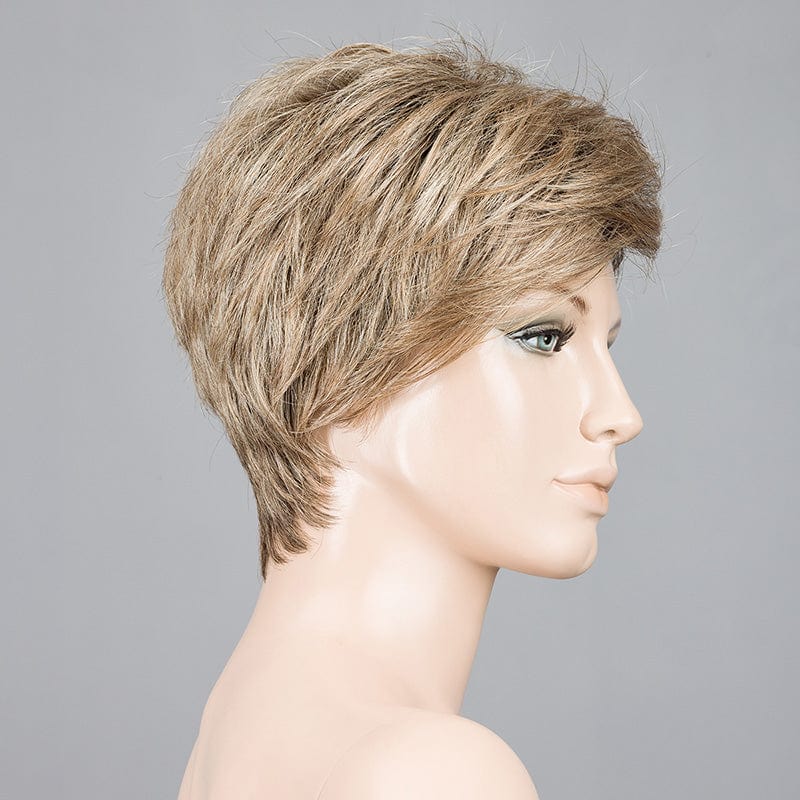Ring Wig by Ellen Wille | Mono Crown Ellen Wille Synthetic Sand Rooted / Front: 4.25" | Crown: 3.25" | Sides: 2.5" | Nape: 2" / Petite / Average