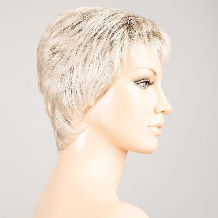 Risk Wig by Ellen Wille | Synthetic Lace Front Wig (Mono Crown) Ellen Wille Synthetic Light Champagne Rooted / Front: 1.25" | Crown: 2.25" | Sides: 1.75" | Nape: 2" / Petite / Average