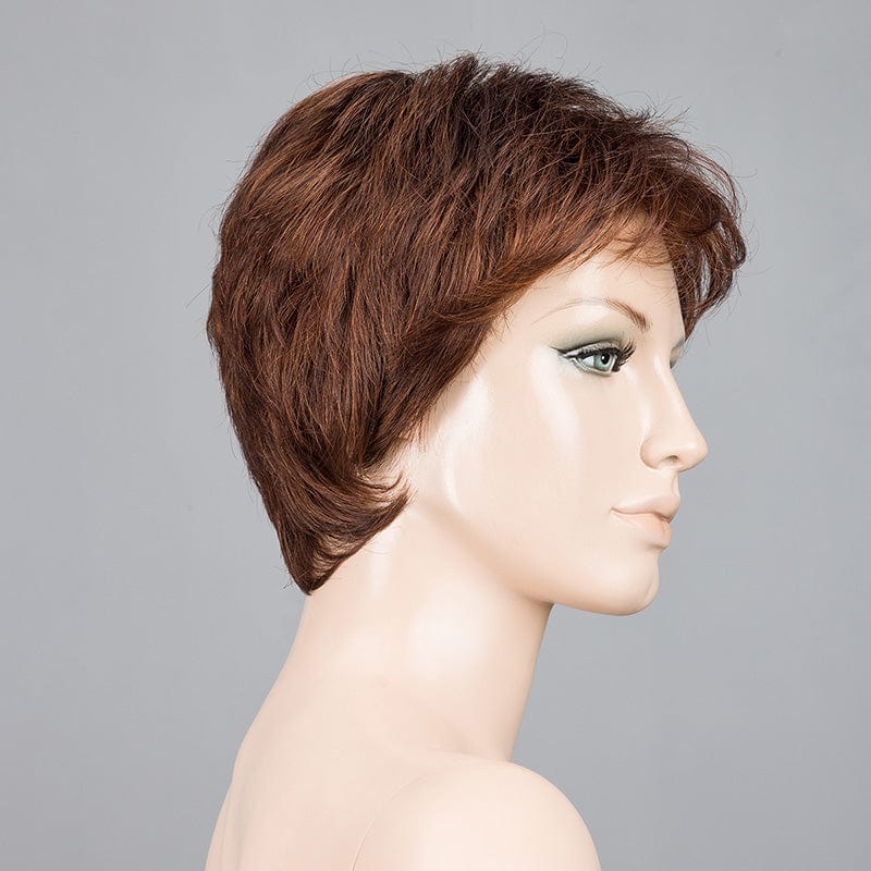Ruby by Ellen Wille | Synthetic Lace Front Wig (Mono Crown) Ellen Wille Synthetic Auburn Mix / Front: 3.75" | Crown: 3.5" | Sides: 2.75" | Nape: 2.5" / Petite / Average